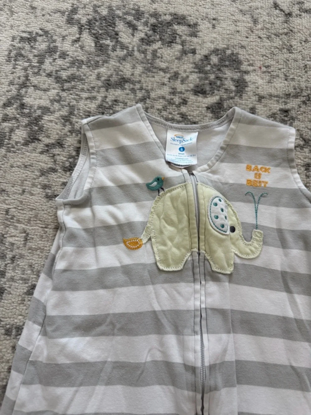 HALO Sleepsack 100% Cotton Wearable Blanket Stripe